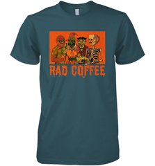 Rad Coffee Halloween Men's Premium T-Shirt - NFLFanGift