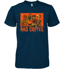Rad Coffee Halloween Men's Premium T-Shirt - NFLFanGift