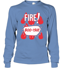 FIRE TACO SAUCE Boo Yah Halloween Costumes Long Sleeve T-Shirt - NFLFanGift