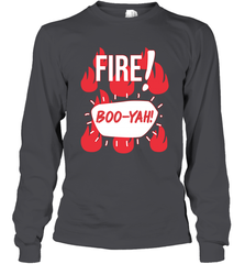 FIRE TACO SAUCE Boo Yah Halloween Costumes Long Sleeve T-Shirt - NFLFanGift