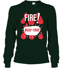 FIRE TACO SAUCE Boo Yah Halloween Costumes Long Sleeve T-Shirt - NFLFanGift