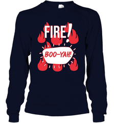FIRE TACO SAUCE Boo Yah Halloween Costumes Long Sleeve T-Shirt - NFLFanGift