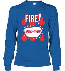 FIRE TACO SAUCE Boo Yah Halloween Costumes Long Sleeve T-Shirt - NFLFanGift