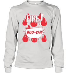 FIRE TACO SAUCE Boo Yah Halloween Costumes Long Sleeve T-Shirt - NFLFanGift