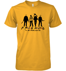Horror Friends Jason Voorhees Freddy Krueger Texas Chain Saw Michael Myers Shirt Men's Premium T-Shirt - NFLFanGift