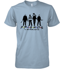 Horror Friends Jason Voorhees Freddy Krueger Texas Chain Saw Michael Myers Shirt Men's Premium T-Shirt - NFLFanGift