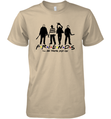 Horror Friends Jason Voorhees Freddy Krueger Texas Chain Saw Michael Myers Shirt Men's Premium T-Shirt - NFLFanGift