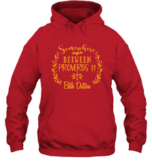 Somewhere Between Proverbs 31 Beth Dutton Hoodie - NFLFanGift