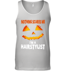 Nothing Scares Me Im A Hairstylist Funny Halloween Costume Tank Top - NFLFanGift