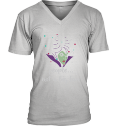 Disney Villains Cruella de Vil Maleficent People Not A Big Fan Men's Vneck - NFLFanGift