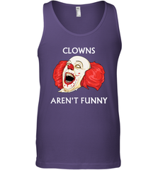 Halloween Clowns Aren't Funny Tank Top - NFLFanGift