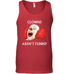 Halloween Clowns Aren't Funny Tank Top - NFLFanGift
