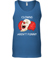 Halloween Clowns Aren't Funny Tank Top - NFLFanGift