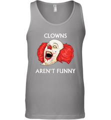 Halloween Clowns Aren't Funny Tank Top - NFLFanGift