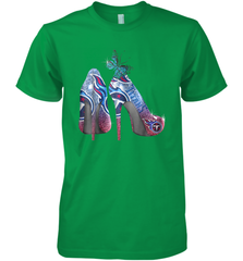 NFL TEnnessee Titans High Heel Butterfly Rhinestone Tide Men's Premium T-Shirt - NFLFanGift