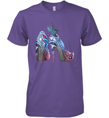 NFL TEnnessee Titans High Heel Butterfly Rhinestone Tide Men's Premium T-Shirt - NFLFanGift