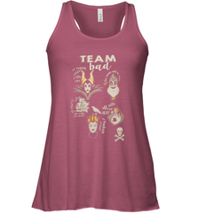 Disney Villains Night Team Bad FUnny Halloween Maleficent Witch Costume Racerback Tank - NFLFanGift