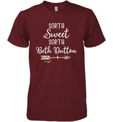 Beth Dutton Sorta Sweet Sorta Beth Dutton Men's Premium T-Shirt - NFLFanGift