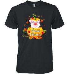 Blessing Nana Pig Pumpkin Halloween Men's Premium T-Shirt - NFLFanGift