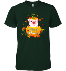 Blessing Nana Pig Pumpkin Halloween Men's Premium T-Shirt - NFLFanGift