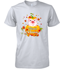 Blessing Nana Pig Pumpkin Halloween Men's Premium T-Shirt - NFLFanGift