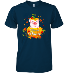 Blessing Nana Pig Pumpkin Halloween Men's Premium T-Shirt - NFLFanGift