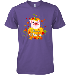Blessing Nana Pig Pumpkin Halloween Men's Premium T-Shirt - NFLFanGift