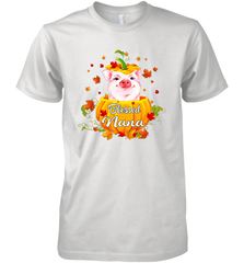 Blessing Nana Pig Pumpkin Halloween Men's Premium T-Shirt - NFLFanGift