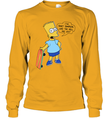 The Great Bart Simpson Who The Hell Are You School Ban of 1990 Shirt Long Sleeve T-Shirt - NFLFanGift