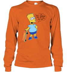 The Great Bart Simpson Who The Hell Are You School Ban of 1990 Shirt Long Sleeve T-Shirt - NFLFanGift