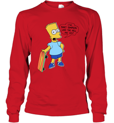The Great Bart Simpson Who The Hell Are You School Ban of 1990 Shirt Long Sleeve T-Shirt - NFLFanGift