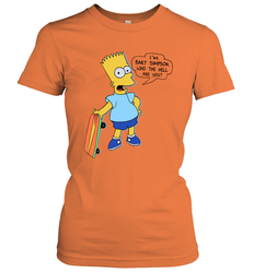 The Great Bart Simpson Who The Hell Are You School Ban of 1990 Shirt Women's T-Shirt - NFLFanGift