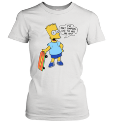 The Great Bart Simpson Who The Hell Are You School Ban of 1990 Shirt Women's T-Shirt - NFLFanGift
