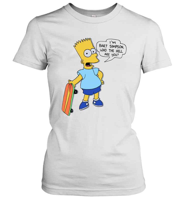 The Great Bart Simpson Who The Hell Are You School Ban of 1990 Shirt Women's T-Shirt - NFLFanGift