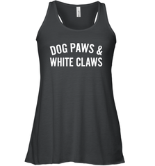 Dog Paws And White Claws 1 Racerback Tank - NFLFanGift