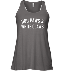 Dog Paws And White Claws 1 Racerback Tank - NFLFanGift