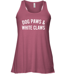 Dog Paws And White Claws 1 Racerback Tank - NFLFanGift
