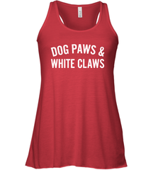 Dog Paws And White Claws 1 Racerback Tank - NFLFanGift