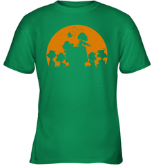 Snoopy Charlie Brown Halloween Costume Youth T-Shirt - NFLFanGift