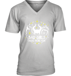 Bad Girls Have More Fun Halloween Maleficent Witch Costume Men's Vneck - NFLFanGift
