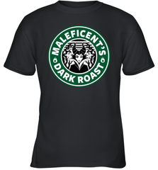 Starbucks Coffee Disney Villains Cruella de Vil Maleficents Dark Roast Youth T-Shirt - NFLFanGift