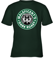 Starbucks Coffee Disney Villains Cruella de Vil Maleficents Dark Roast Youth T-Shirt - NFLFanGift
