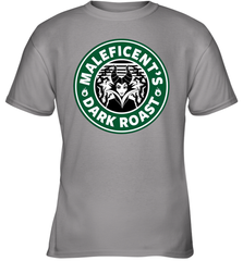 Starbucks Coffee Disney Villains Cruella de Vil Maleficents Dark Roast Youth T-Shirt - NFLFanGift