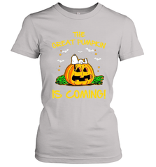 The Great Pumpkin Is Coming Snoopy Halloween Women's T-Shirt - NFLFanGift