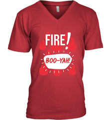FIRE TACO SAUCE Boo Yah Halloween Costumes Men's Vneck - NFLFanGift