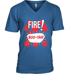 FIRE TACO SAUCE Boo Yah Halloween Costumes Men's Vneck - NFLFanGift