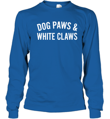 Dog Paws And White Claws 1 Youth Long Sleeve T-Shirt - NFLFanGift