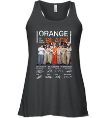 Orange is the new black signature Racerback Tank - NFLFanGift