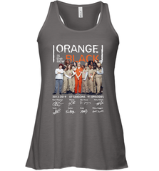 Orange is the new black signature Racerback Tank - NFLFanGift