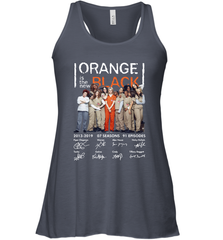 Orange is the new black signature Racerback Tank - NFLFanGift